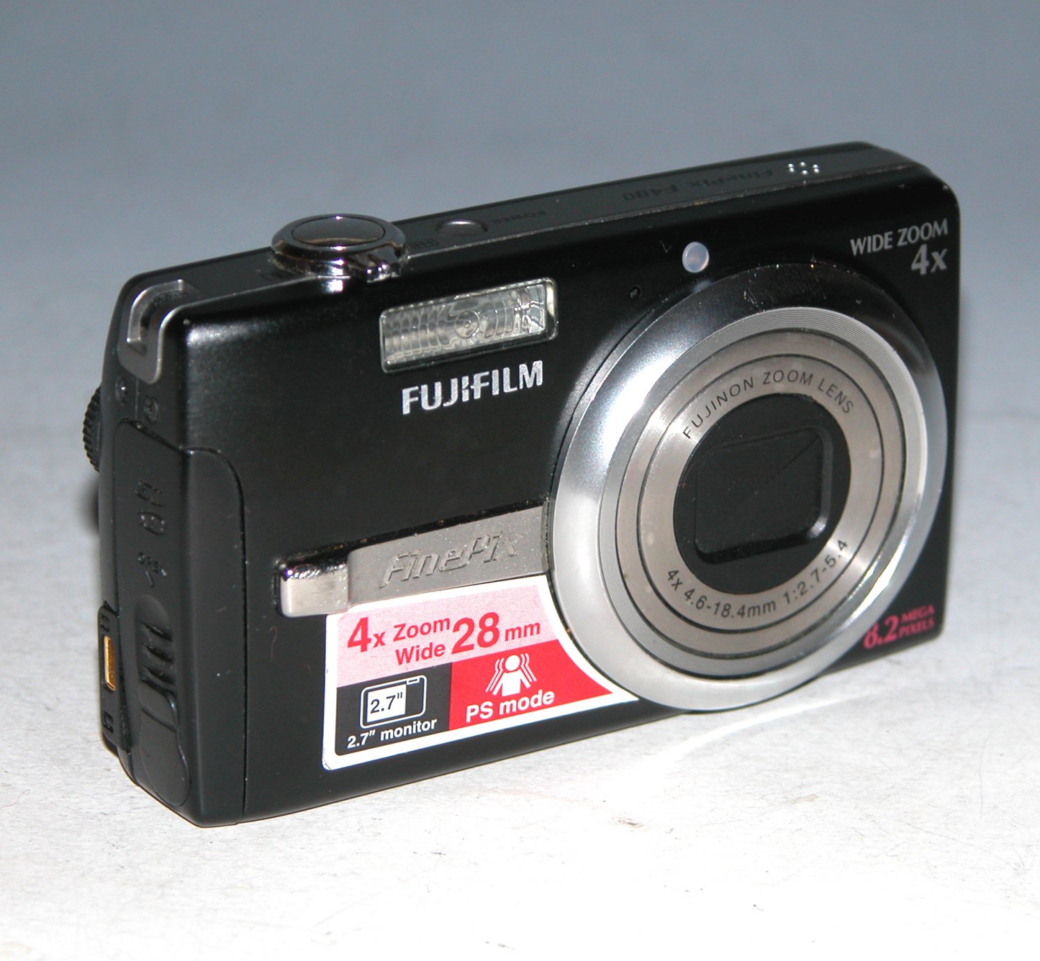 Fujifilm FinePix F480 8.2MP Digital Camera - Black #1758