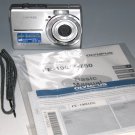 Olympus FE-190 6.0MP Digital Camera - Silver  #0620