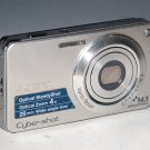 Sony Cyber-shot DSC-W350 14.1MP Digital Camera - Silver  #8698