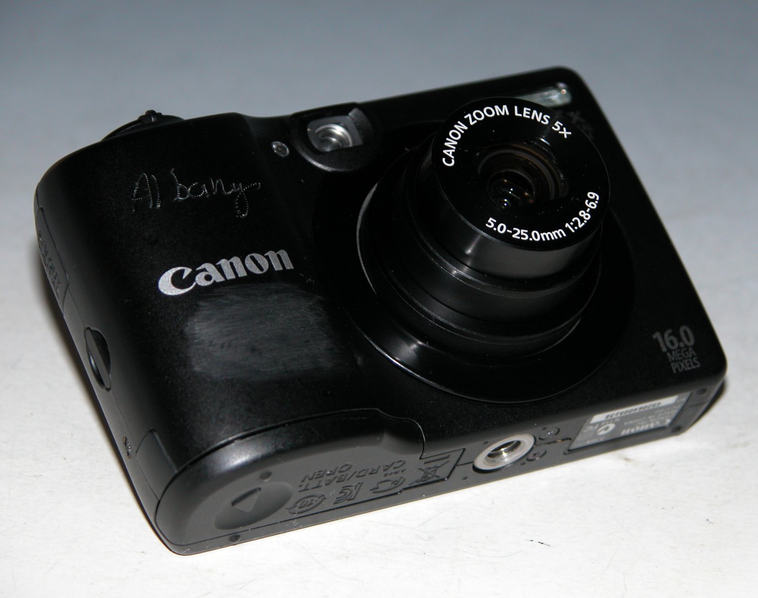 Canon PowerShot A1300 16.0MP Digital Camera Black 5249