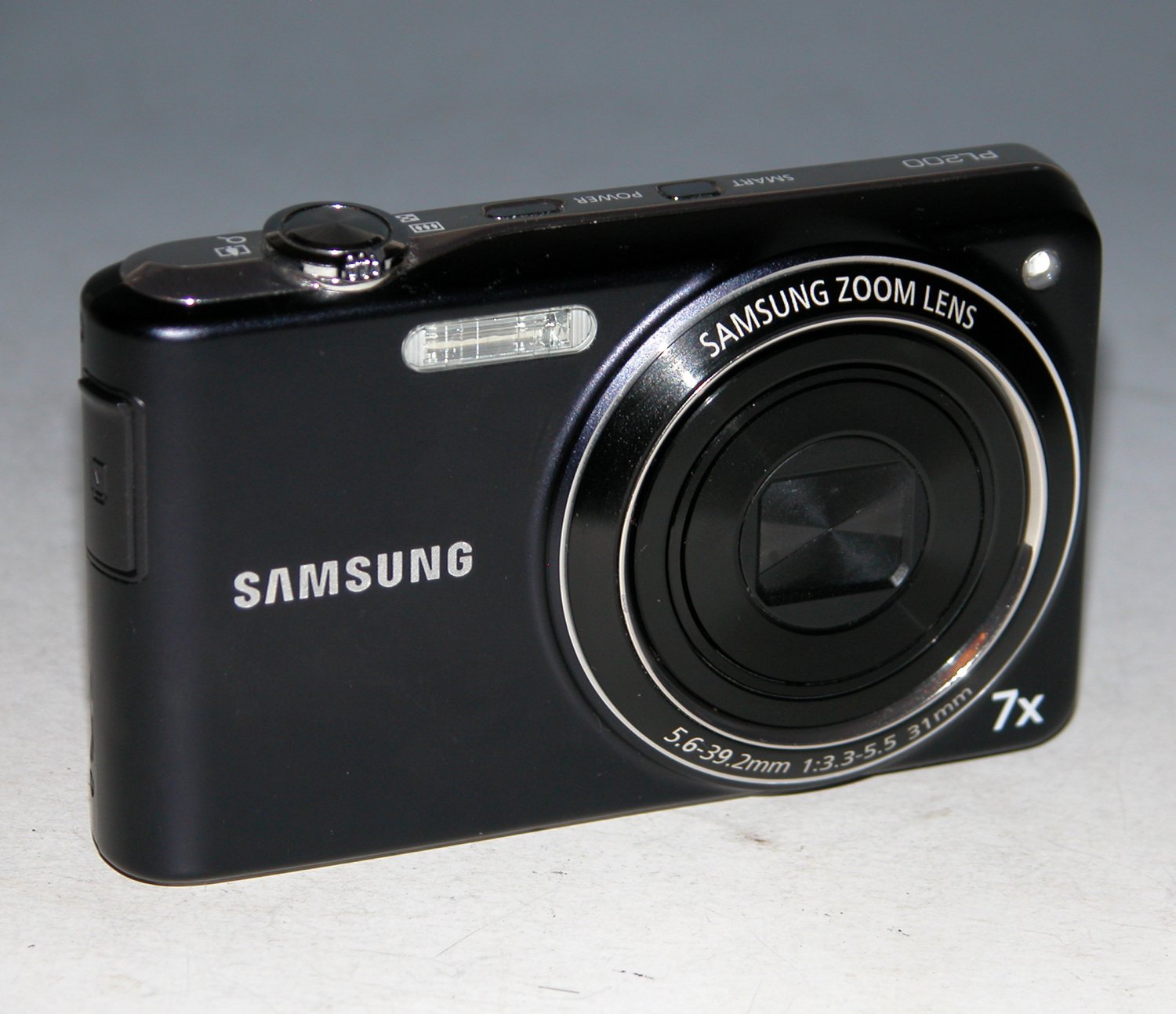 Samsung PL200 14.2MP Digital Camera Black 9971