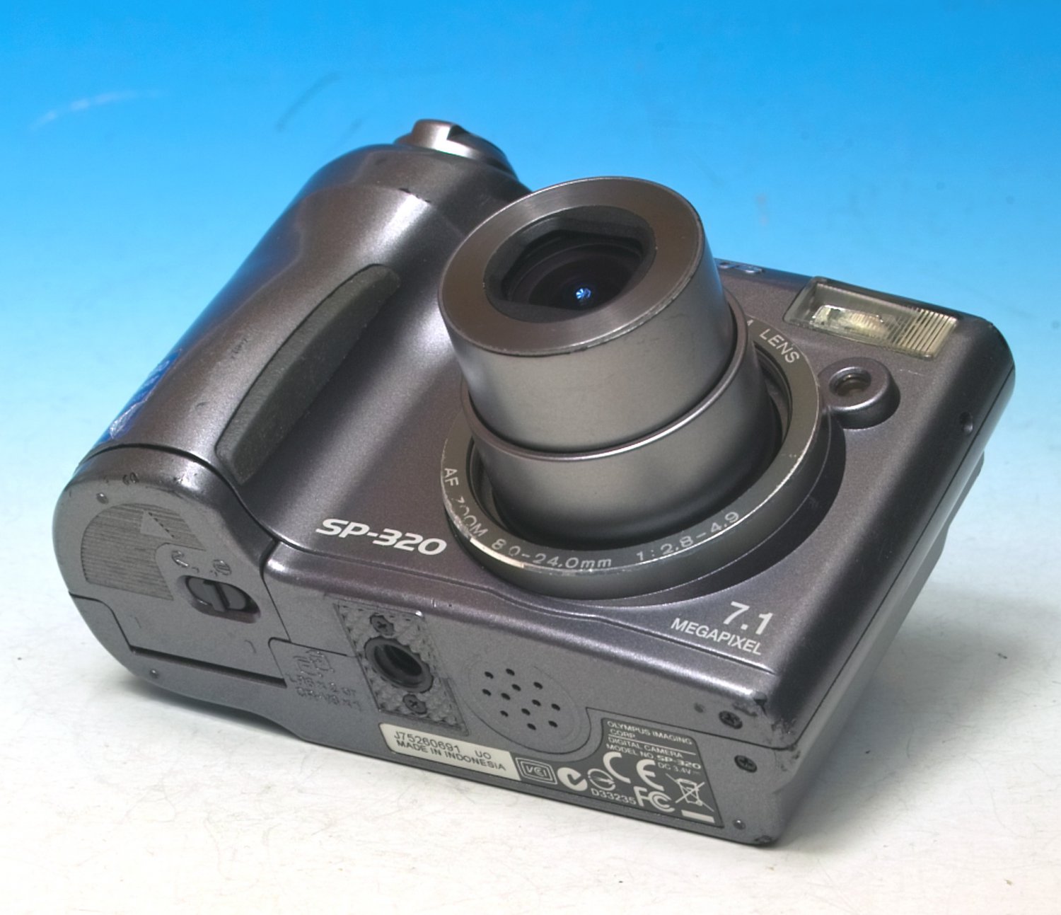 Olympus SP-320 7.1MP Digital Camera - Dark Gray #0691