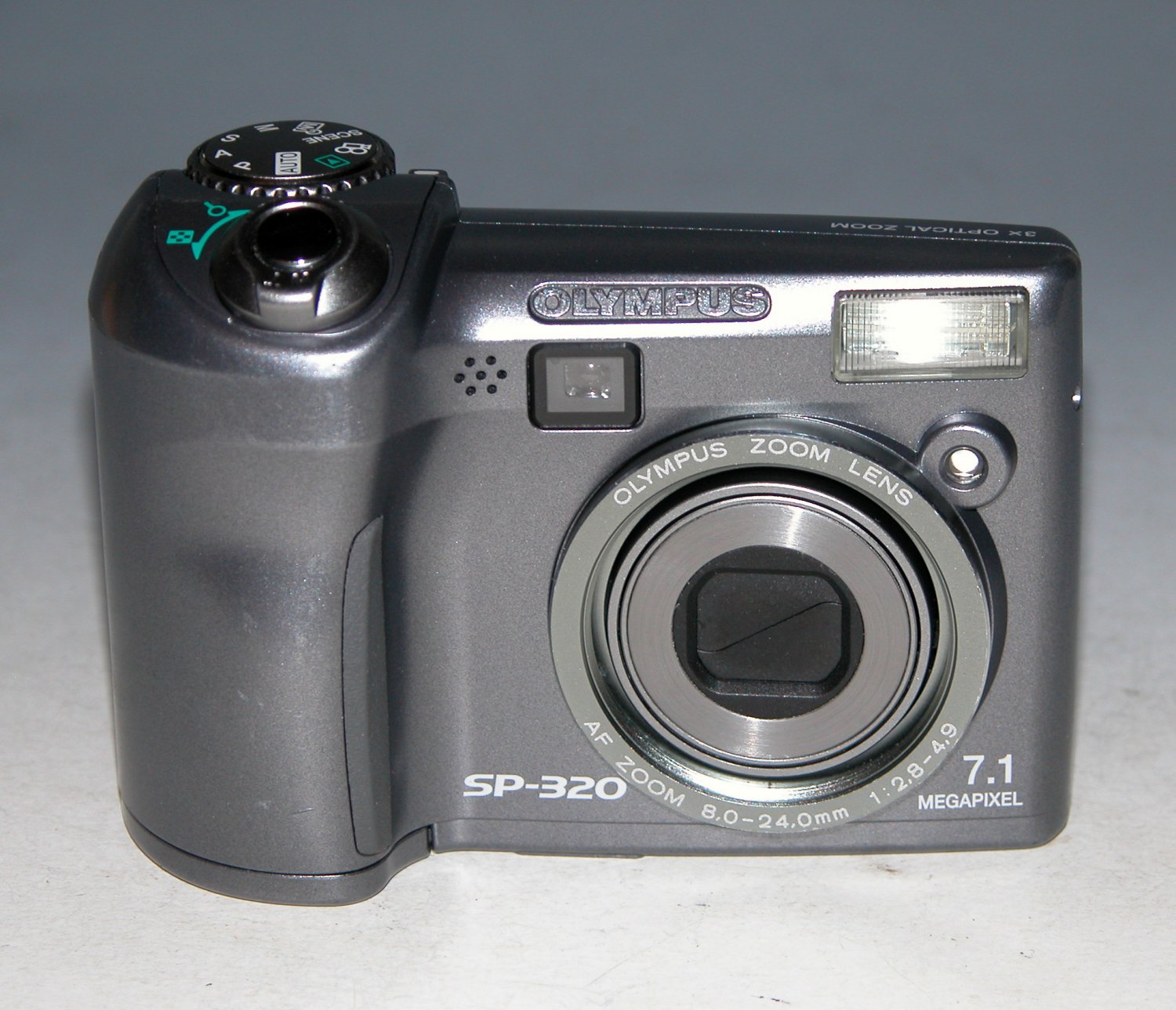 Olympus SP-320 7.1MP Digital Camera - Dark Gray #1837
