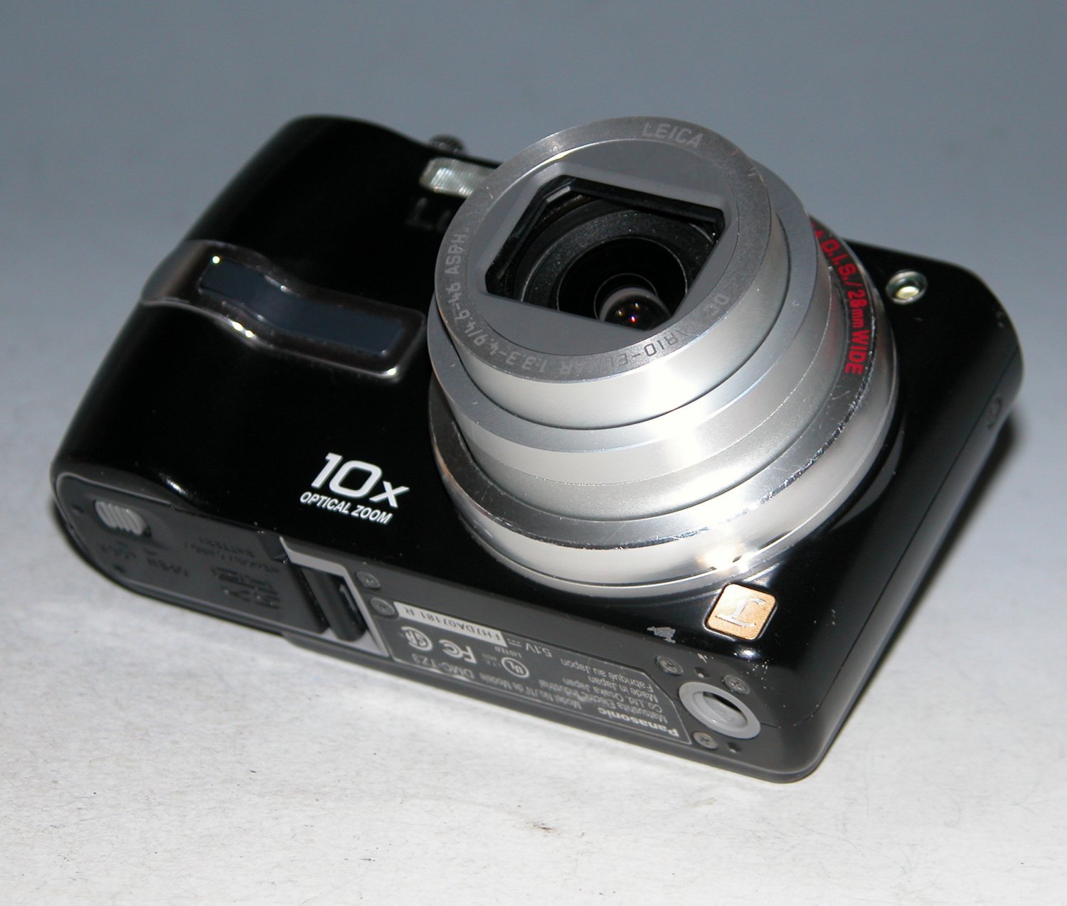 Panasonic Lumix DMCTZ3 7.2MP Digital Camera Black 7181