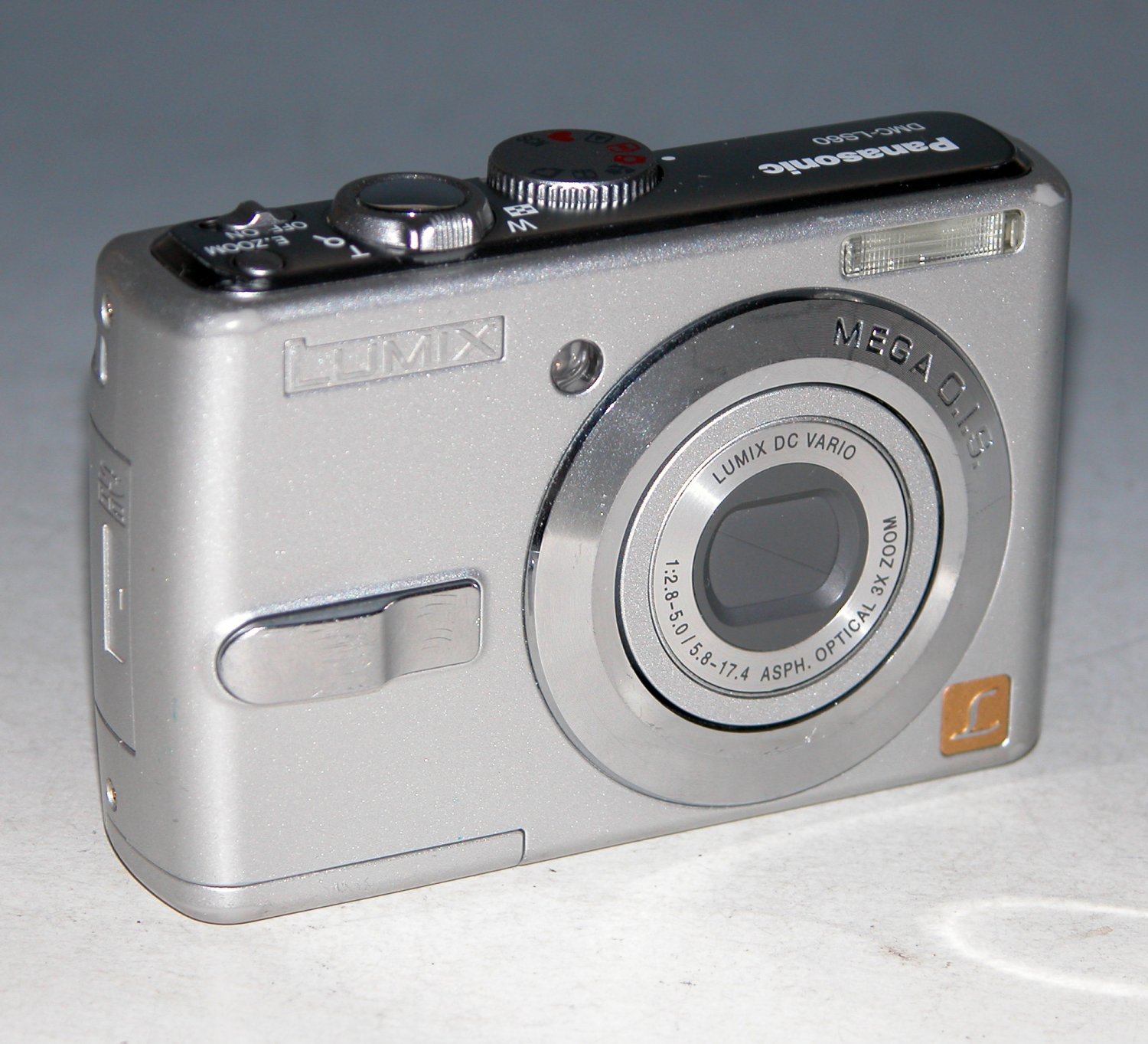 Panasonic LUMIX DMC-LS60 6.0MP Digital Camera - Silver #1365