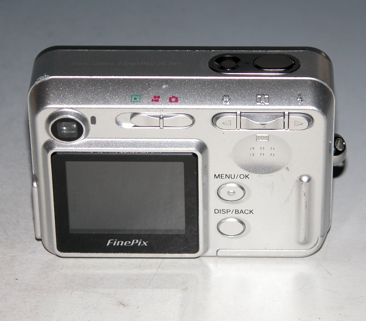 FujiFilm FinePix A345 4.1MP Digital Camera Silver 0801