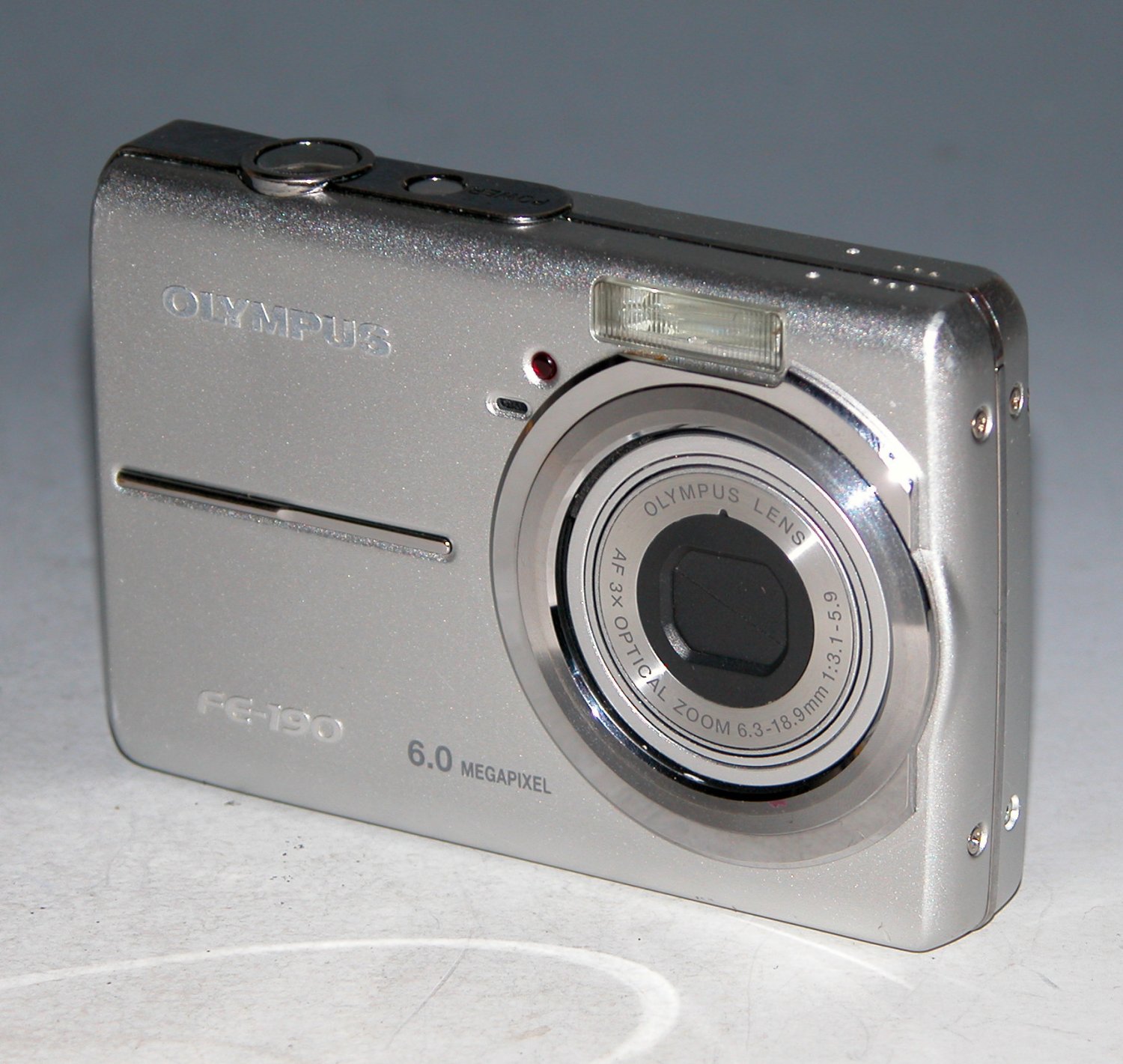 Olympus FE-190 6.0MP Digital Camera - Silver #7080