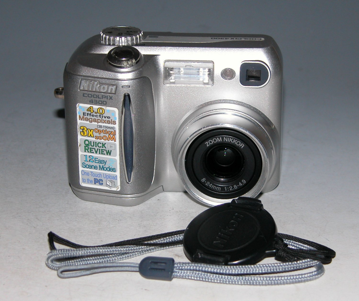 Nikon COOLPIX 4300 4.0MP Digital Camera - Silver #3658