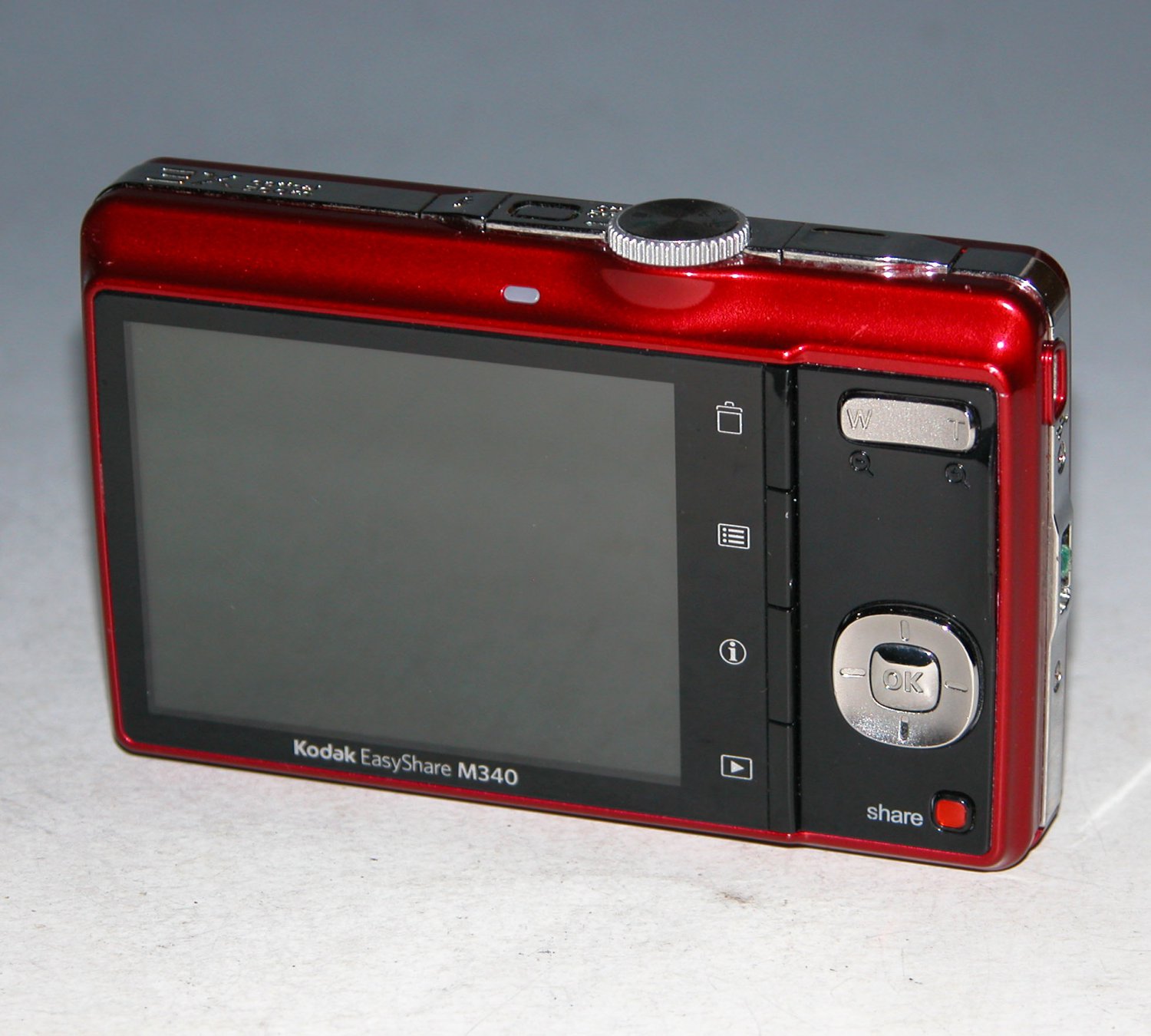 Kodak EasyShare M340 10.2MP Digital Camera - Red #0870