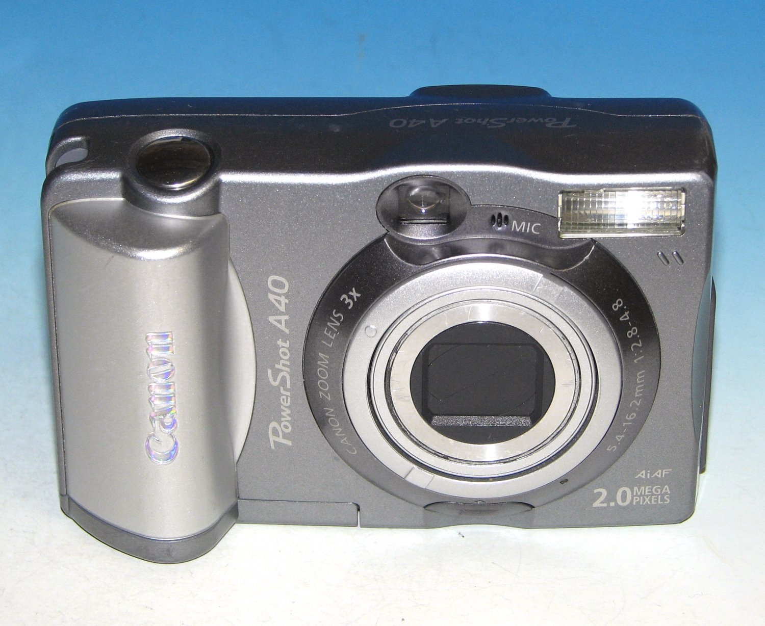 Canon PowerShot A40 2.0MP Digital Camera - Silver #8903