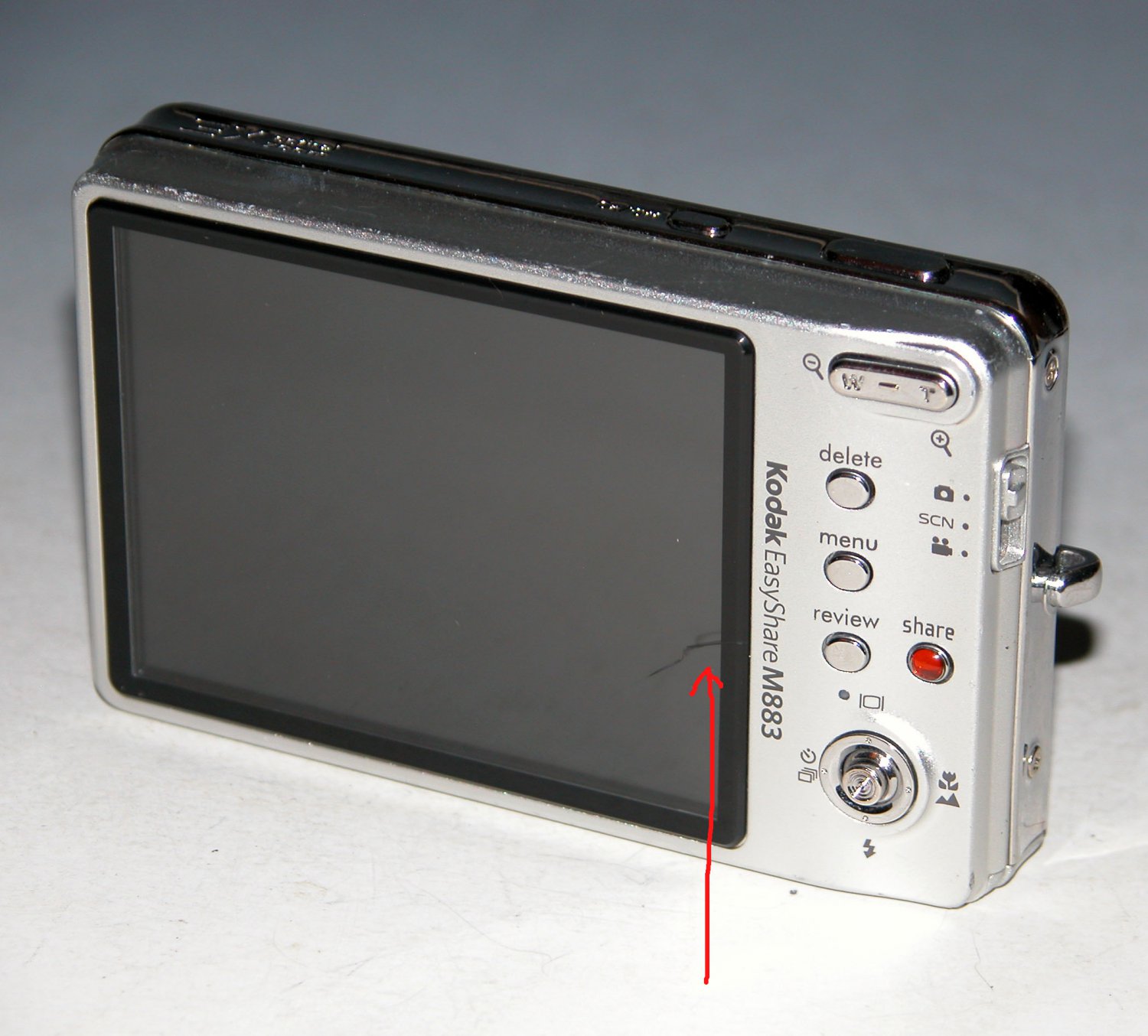 Kodak EasyShare M883 8.0MP Digital Camera Silver 8417