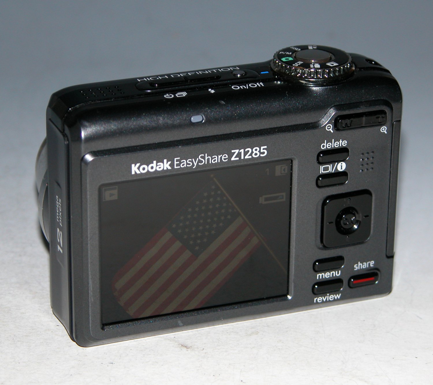 Kodak EasyShare Z1285 12.0MP Digital Camera Black 3170