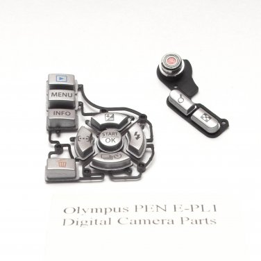 Genuine Olympus PEN E-PL1 Camera Rear Control Buttons