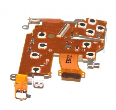 Canon Powershot S3 IS Rear Control Board - Genuine Canon Parts