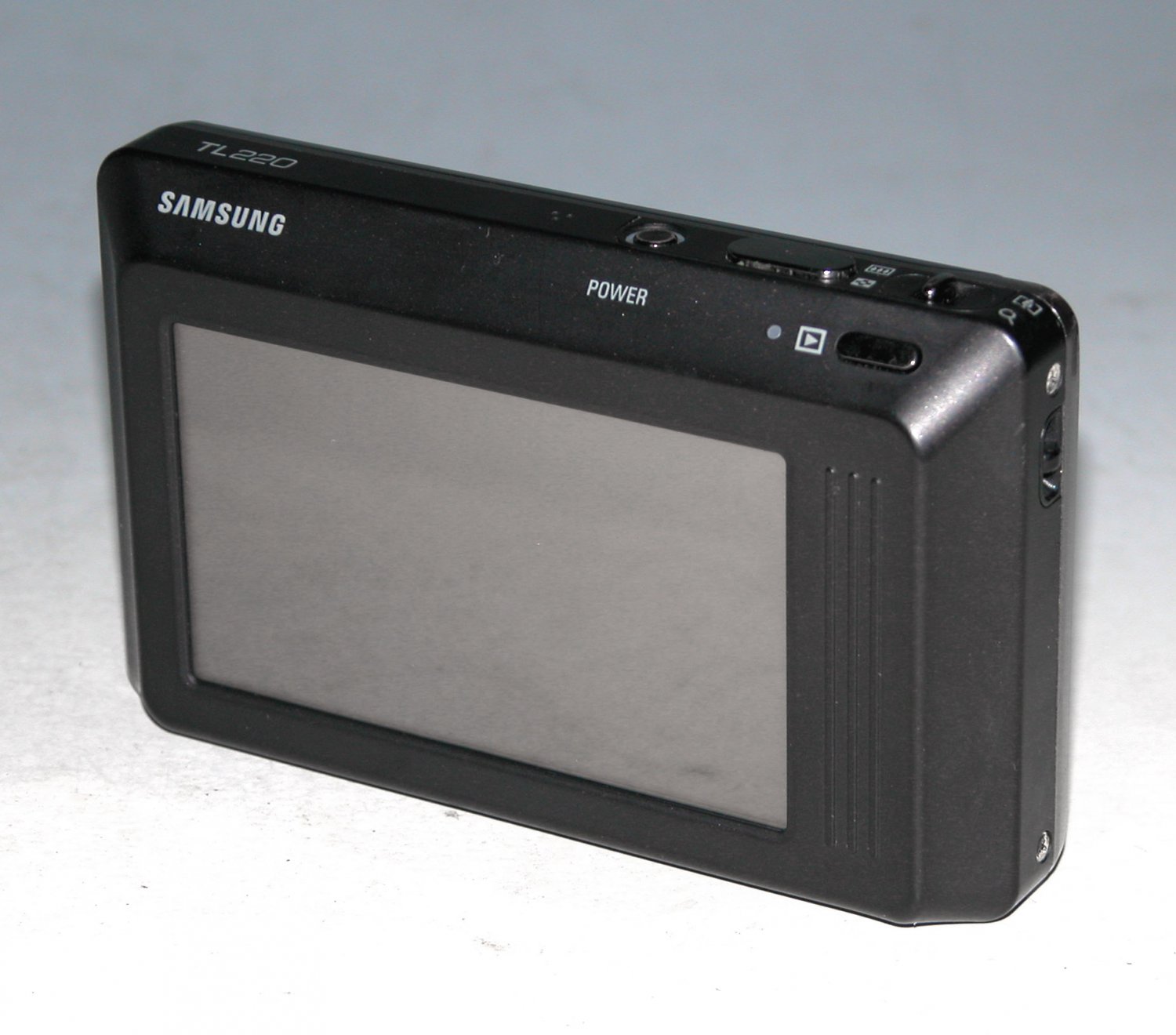 Samsung DualView TL220 12.2MP Digital Camera Silver 4589