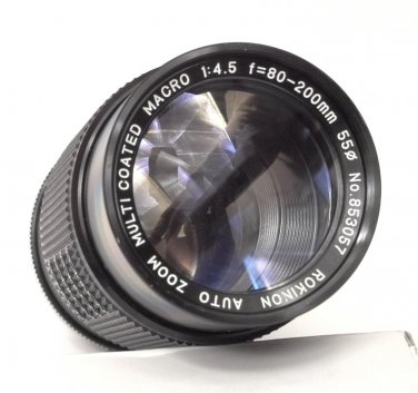 Rokinon Auto Zoom Multi-Coated Macro 1:4.5 f=80-200mm Minolta MD - Test Images on Sony A100