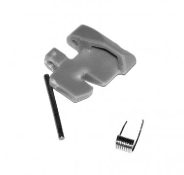 Replacement Battery Stopper/Latch For Panasonic LUMIX DMC-FZ7 6.0MP Digital Camera (Black)