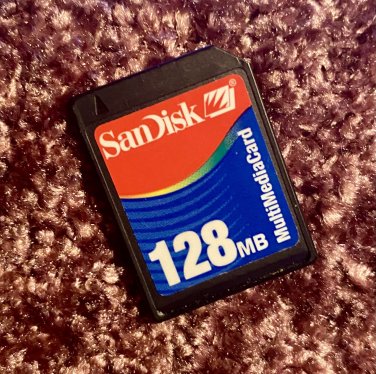 SanDisk 128MB MultiMedia Card for Old Digital Cameras (Japan )