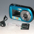 GordVE S1 Waterproof 1080P FHD 24 MP Dual Screens Action Camera - Blue GordVE S1 Waterproof 1080P FHD 24 MP Dual Screens Action Camera - Blue
