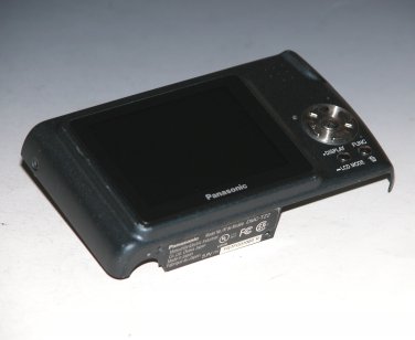Back Cover w/LCD Screen & Backlight For Panasonic Lumix DMC-TZ2 (Dark Blue)