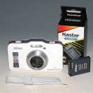 Nikon COOLPIX S31 10.1MP Waterproof Digital Camera - White #2050