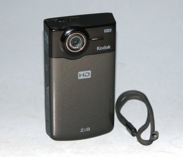 Kodak Zi8 Pocket Video Camera - Black #7181