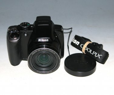 Nikon Coolpix P80 10.1MP Digital Camera - Black #3794