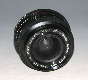 Vivitar SMS 28mm 1:2.8 MC Close Focus Wide Angle Lens - Test Images on Maxxum 7D