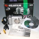 Fujifilm Finepix E Series E550 6.3MP Digital Camera - Silver #5292