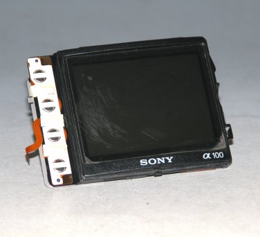 Genuine LCD Screen Display w/Control Board For Sony Alpha A100 DSLR Camera
