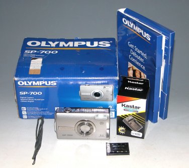 Olympus SP-700 6.0MP Digital Camera - Silver #7993
