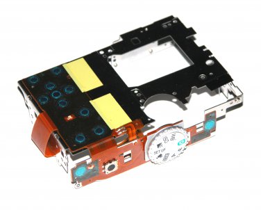 Top & Rear Control For Nikon Coolpix P4 Digital Camera - Replacement Parts