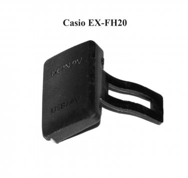 USB Port Rubber Cover For Casio EXILIM EX-FH20 Digital Camera - Repair Parts