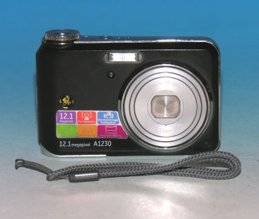 GE Smart Series A1230 12.1MP Digital Camera - Black