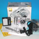Nikon COOLPIX 5200 5.1MP Digital Camera - Silver #3584