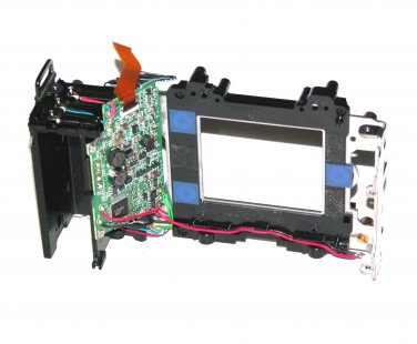 Power Board w/Middle Frame For Nikon D3000 Digital SLR Camera - DIY Repair Parts