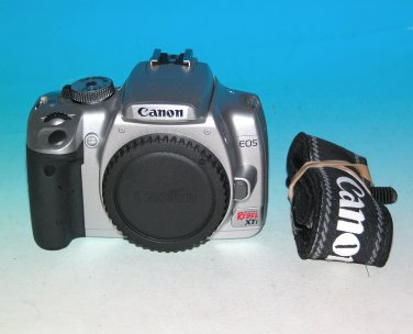 Canon EOS Digital Rebel XTi / EOS 400D 10.1MP Digital SLR Camera - Silver #4759