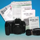 Canon EOS 20D 8.2MP Digital SLR Camera (Body Only) #5545