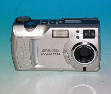 Minolta DiMAGE 2300 2.3MP Digital Camera - Silver #7650
