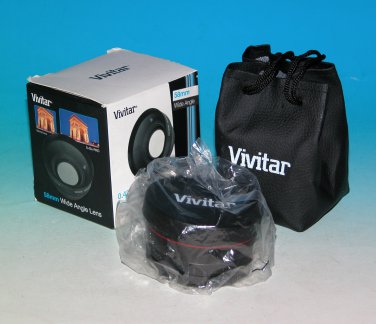 Vivitar HD4 MC AF High Definition 0.43x Wide Angle Converter w/Macro - Japan Optics