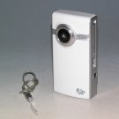 Flip Video F230W / PSV-551 30 Minutes Flash Media Camcorder - White #6805