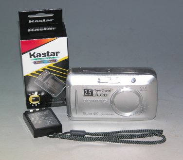 Olympus Stylus 500 5.0MP Digital Camera - Silver #7424