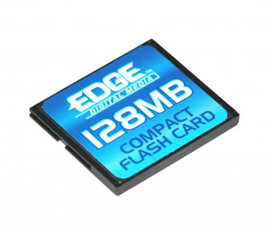Edge Digital Media 128MB Compact Flash Memory Card CF P/N: P38514 (Japan)