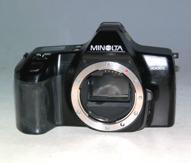 Minolta Maxxum 3000i 35mm SLR Film Camera (Body Only) #4976