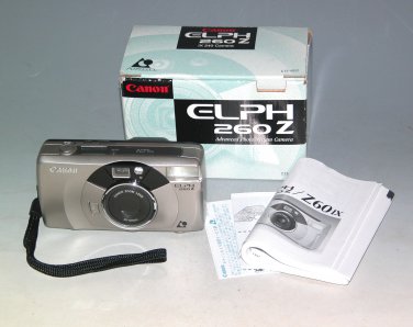 Canon Elph 260Z APS Point & Shoot Film Camera #0978