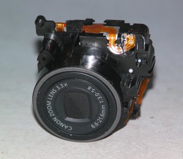 Lens Unit w/10MP CCD Sensor For Canon Powershot A490 Camera - Repair Parts