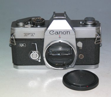 Reconditioned - Canon FT QL 35mm SLR Film Camera - Body Only #0391