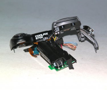 Top Body Cover w/Control & Flash PCB For Nikon Coolpix 8700 Digital Camera