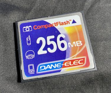 Dane-Elec 256MB High-Speed Compact Flash CF Memory Card