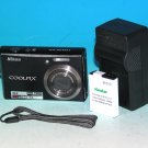 Reconditioned - Nikon Coolpix S610 10MP Digital Camera - Midnight Black #7489 Reconditioned - Nikon Coolpix S610 10MP Digital Camera - Midnight Black #7489